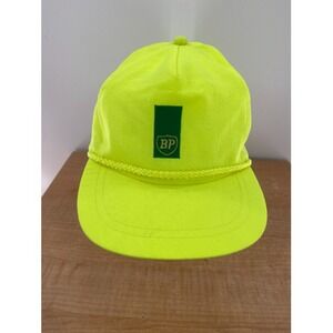 BP Neon Yellow Rope Hat Men's One Size Fits All Nylon Snapback